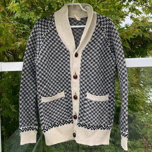 vintage men's cardigan